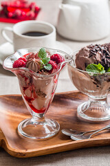 chocolate ice cream 