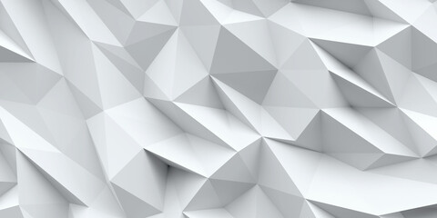 White background. Abstract triangle texture. - 157413046