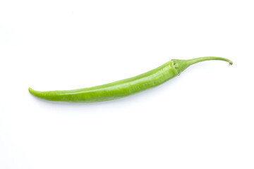 pepper isolated white background.