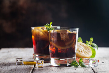 Fresh made Cuba Libre