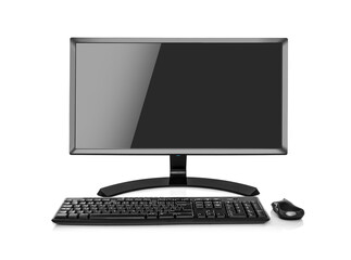 Fototapeta premium Modern PC computer isolated.