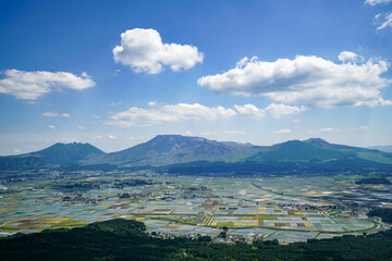 大観峰　阿蘇五岳