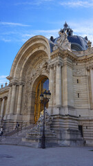 Obraz premium Photo of famous Petit Palais on a spring morning, Paris, France