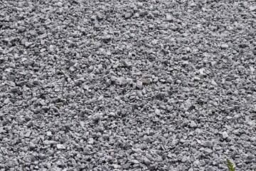 gravel at construction site background