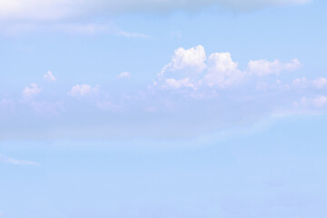 Fototapeta premium Clear blue sky background .