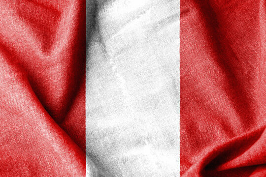 Peru Cotton Flag