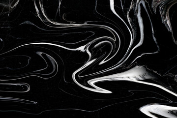 blalck liquid marble pattern texture
