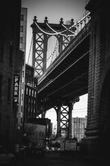 Manhattan Bridge shot from dumbo