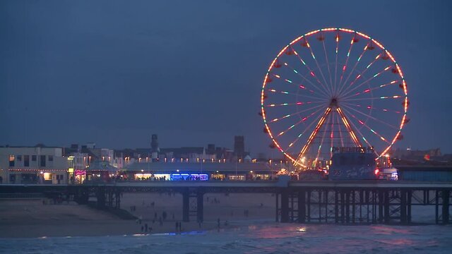 Blackpool Riesenrad Waterfront