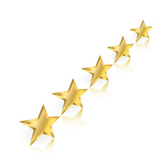 Five Gold Stars Perspective