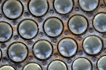 City street bubble skylight pattern