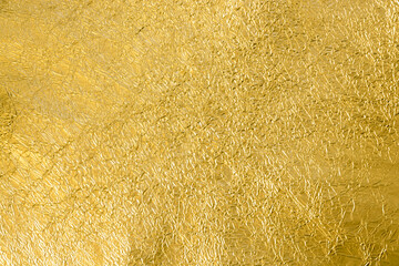 Gold foil texture background