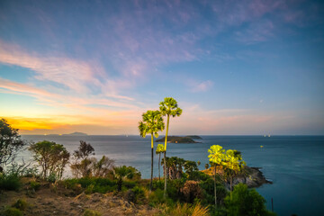 Phromthep cape in the morning (Phuket, Thailand)