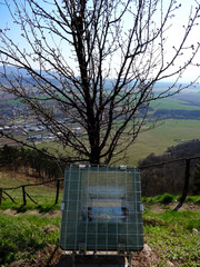 Reflector for castle lighting, ruins