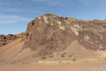 Montañas en el interior de la Isla de El Hierro, Canarias