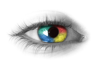 Multicolor eye