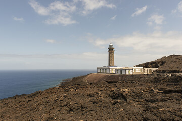 Fototapeta na wymiar Faro de Orchilla, Isla de El Hierro, Canarias, España