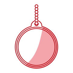 Christmas decorative ball icon vector illustration graphic design