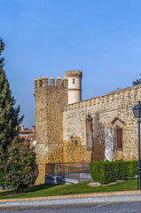 Fototapeta na wymiar Monument to Isabel, Toledo, Spain