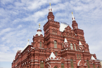 Obraz premium State Historical Museum in Moscow, Russia