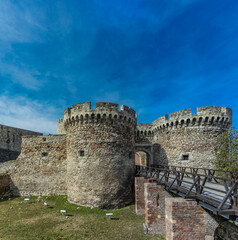 Kalemegdan fortress in Belgrade, Serbia