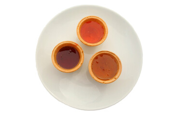 Jam in tartlets, Isolate