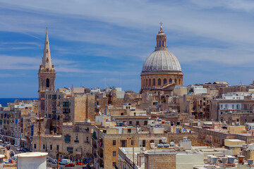 Fototapeta na wymiar Valletta. St. Paul's Cathedral.