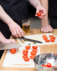 Tomato cutting
