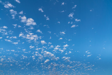 Fototapeta na wymiar Cirrocumulus clouds