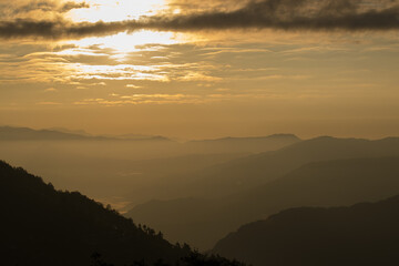 Sunrise at Sikkim