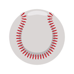 Baseball ball isolated icon vector illustration graphic design