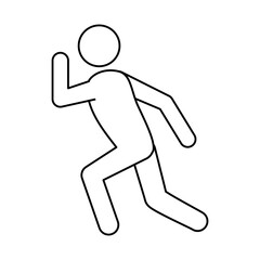 Baseball player pictogram icon vector illustration graphic design