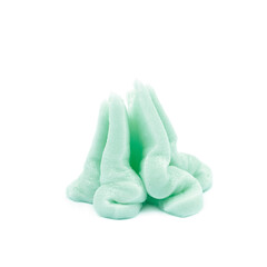 Frosting cream swirl isolated