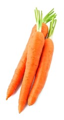 Fresh carrots.