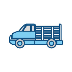 Cargo suv vehicle icon vector illustration graphic design