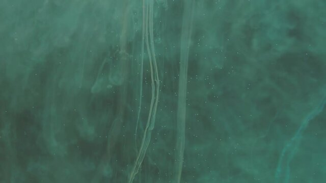 Ink on Water Create Abstract Lymph Filaments