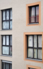 Fototapeta na wymiar fenêtres d'appartement
