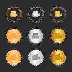 Projektor - Bronze, Silber, Gold Medaillen