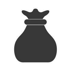 Money bag isolated icon vector illustration graphic design