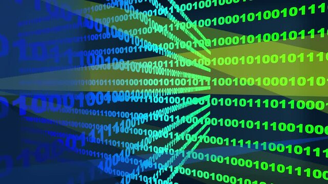 4k,Binary source code,data digital display,future tech background.