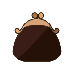 Money wallet purse icon vector illustration graphic design