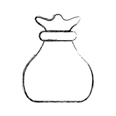 Money bag isolated icon vector illustration graphic design