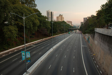 São Paulo vazia