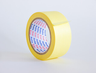 Paper yellow tape