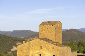 By the town of Ainsa in the province of Huesca