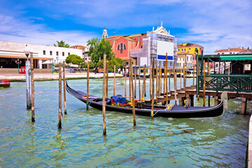 Obraz na płótnie Canvas Colorful architecture of Venezia Canal Grande