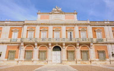 Fototapeta na wymiar Palacio Real de Aranjuez, Madrid, España