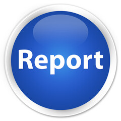 Report premium blue round button