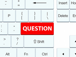 Question red keyboard button