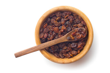 Sweet dried raisins.